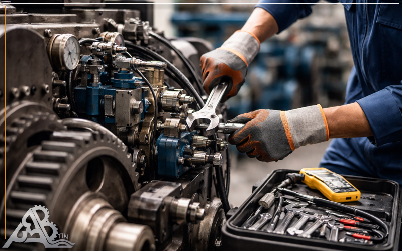 نگهداری ماشین آلات صنعتی نگهداری ماشین آلات صنعتی