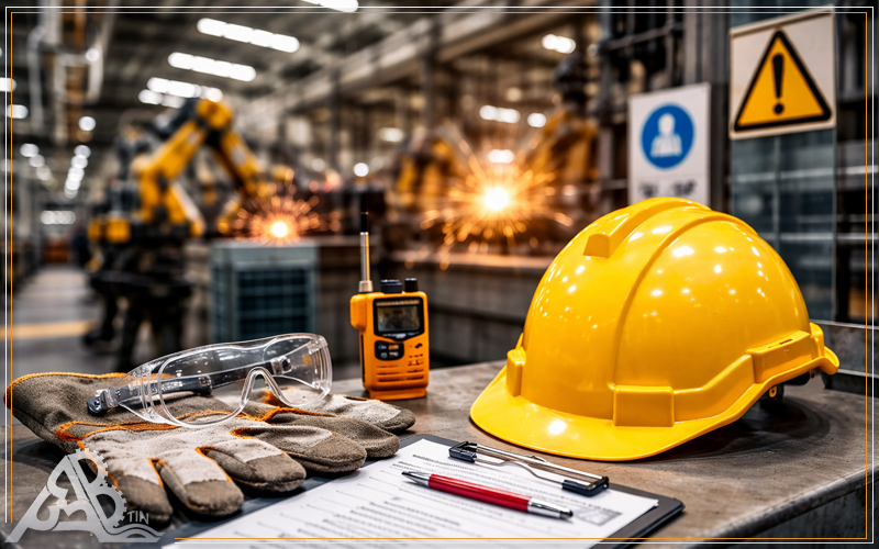 ایمنی خطوط تولید صنعتی