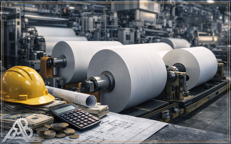 هزینه راه‌ اندازی خط تولید کاغذ